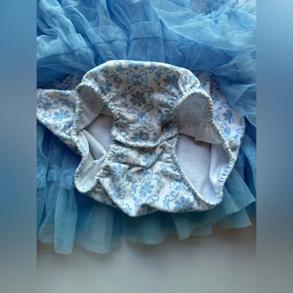 Little Me Infant Girl 9M One Piece Outfit With Attached Tutu